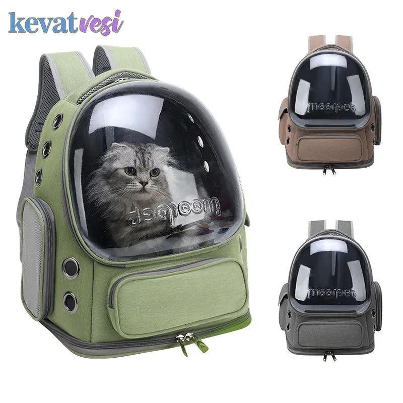 Transparent Astronaut Cat Backpack Cat Water Fountains Australia