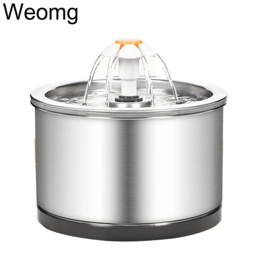 2.5L Automatic Stainless Steel Cat Water Fountain