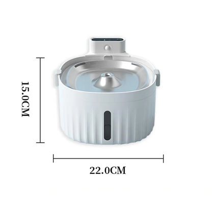 2L Smart Battery + USB Automatic Cat Water Fountain