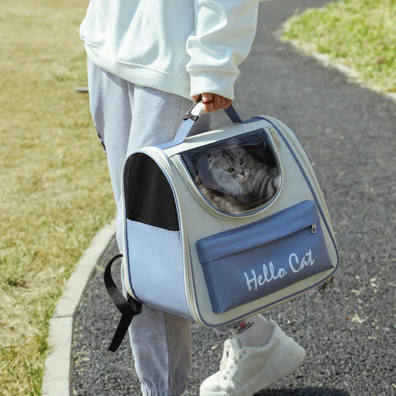 Oxford Cat Backpack