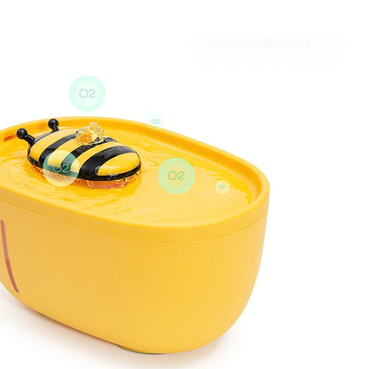 2L Little Bee Cat Drinking Fountain USB