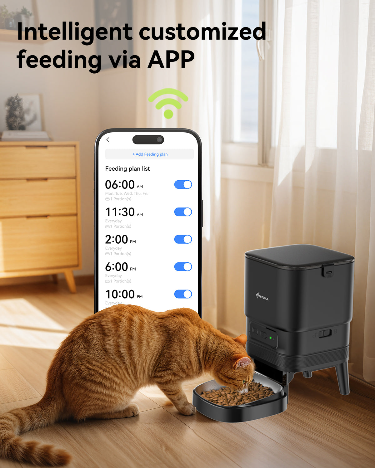 Automatic Cat Feeder + Smart App – Cat Water Fountains Australia