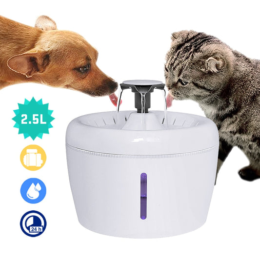 2.5L Automatic Cat Water Fountain Electric USB