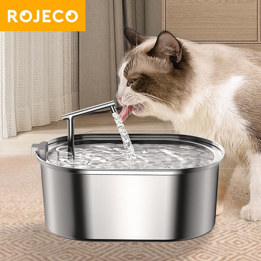 3.2L Stainless Steel Cat Water Fountain Automatic